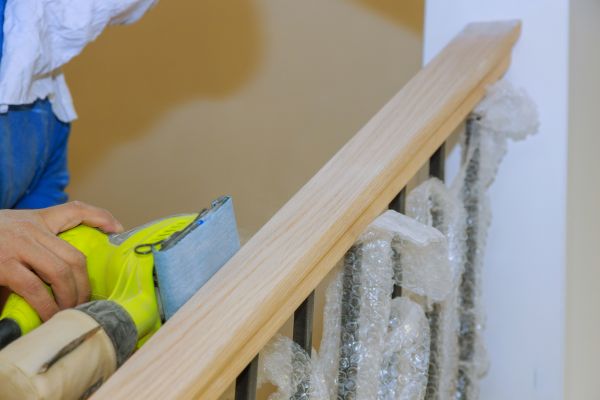 Handrail Sanding in Littleton
